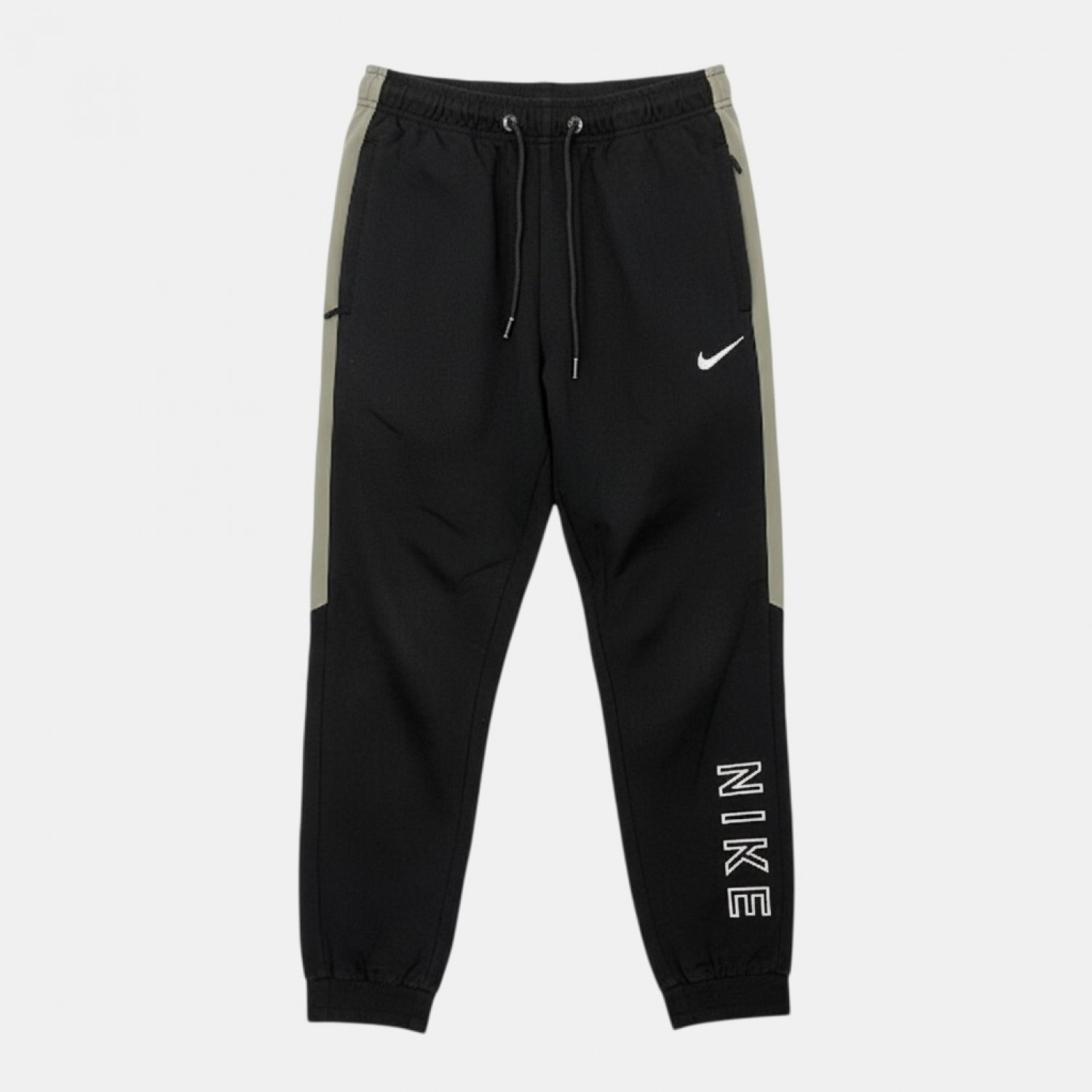 Nike Sportswear Joggers Black White XL Pre Owned
